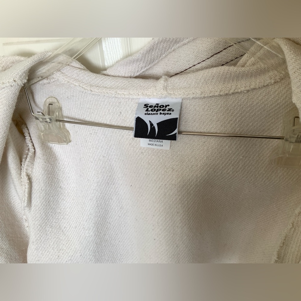 RARE-ISH, HOODIE JACKET. BAJA STYLE HOODIE. - Picture 7 of 14